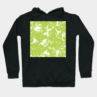 lime green Storm - Tie Dye Shibori Texture Hoodie